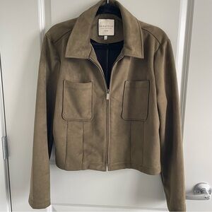Bagatelle Women's Olive Utility Jacket